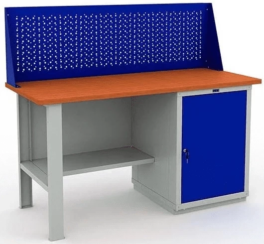 Верстак стационарный с полками W160.F2/WS1.010