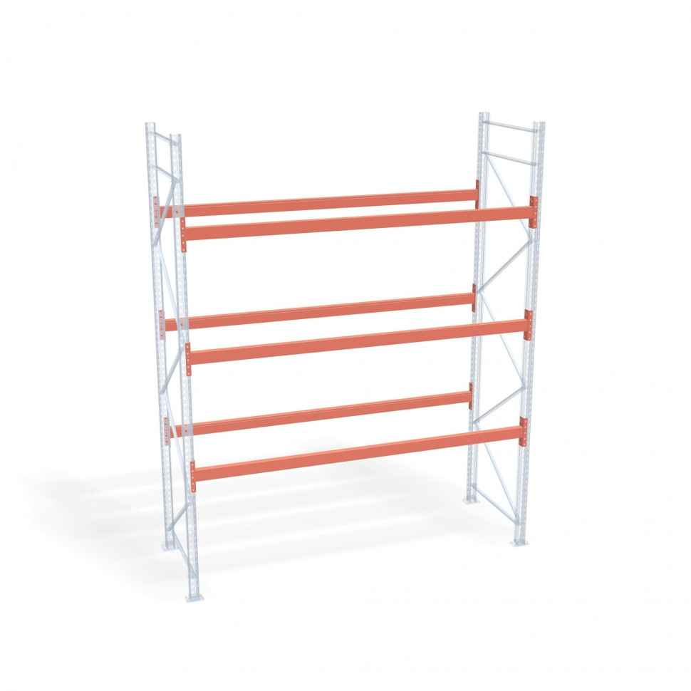 Стеллаж паллетный фронтальный основной ДиКом СП-200-03 Стеллаж паллетный фронтальный основной ДиКом СП-200-03