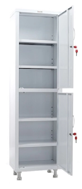 Шкаф медицинский для хранения лекарственных средств HILFE МД 1 1657/SS