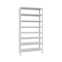 Стеллаж СТ-012 1800х700х300 с 8 цинк полками до 140 кг