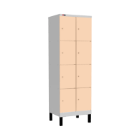 Шкаф Диком УНО-324 (RAL 7038 + RAL 1015) на ножках