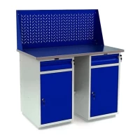 Верстак с полками и экраном в сарай WT120.WD2/WD2.010
