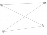 Раскосная система 3300 спаренных рядов стеллажей