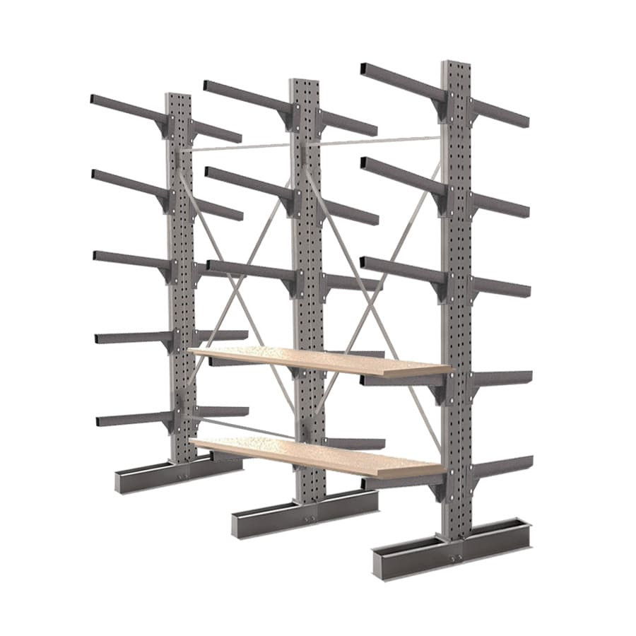 Стеллаж консольный двухсторонний КСр 2500х3294х1600 5 ярусов