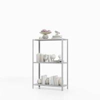 Стеллаж ТС-Лайт 2500х1000х300 с 3 сплошными полками