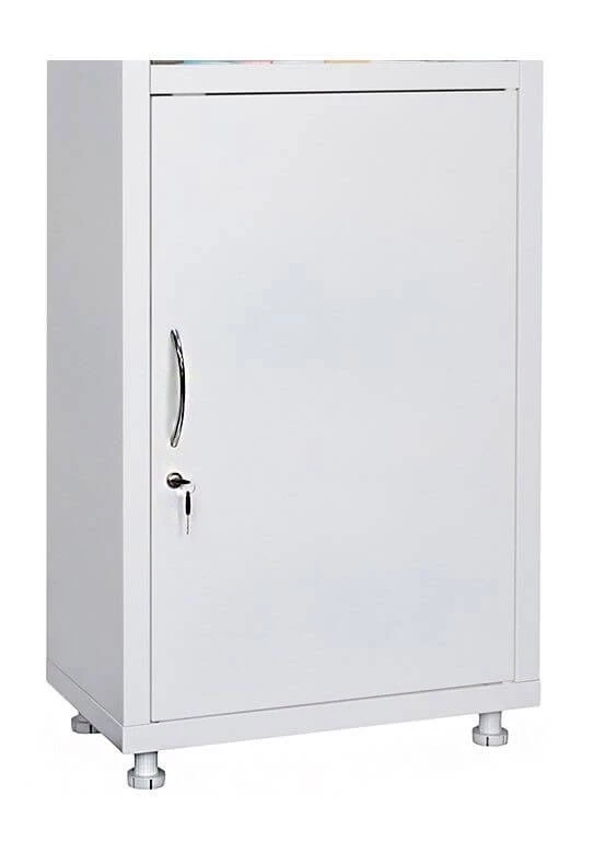 Шкаф медицинский со стеклом HILFE МД 1 1760/SG