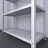 Стеллаж ТС Лайт 1800х700х800 с 5 перфорированными полками