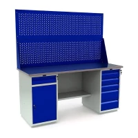 Верстак для балкона с металлической столешницей WT180.WD2/WD5.020
