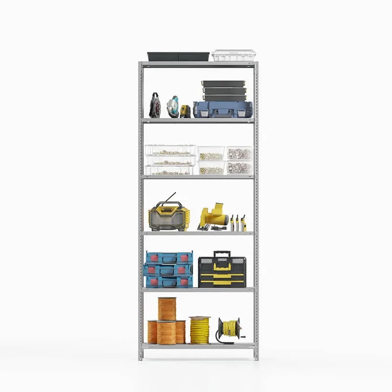 Стеллаж ТС-Лайт 2000х1200х400 с 6 сплошными полками