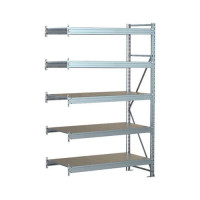 Стеллаж SGR-V 2000х1200х1000 5 ярусов (рамы, балки, настил - цинк) ДС
