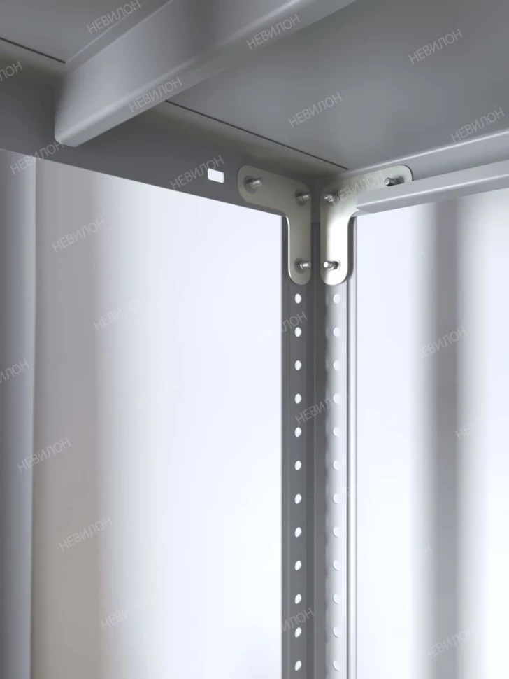 Стеллаж угловой МС 1500х1600х1600/400 мм 3 яруса