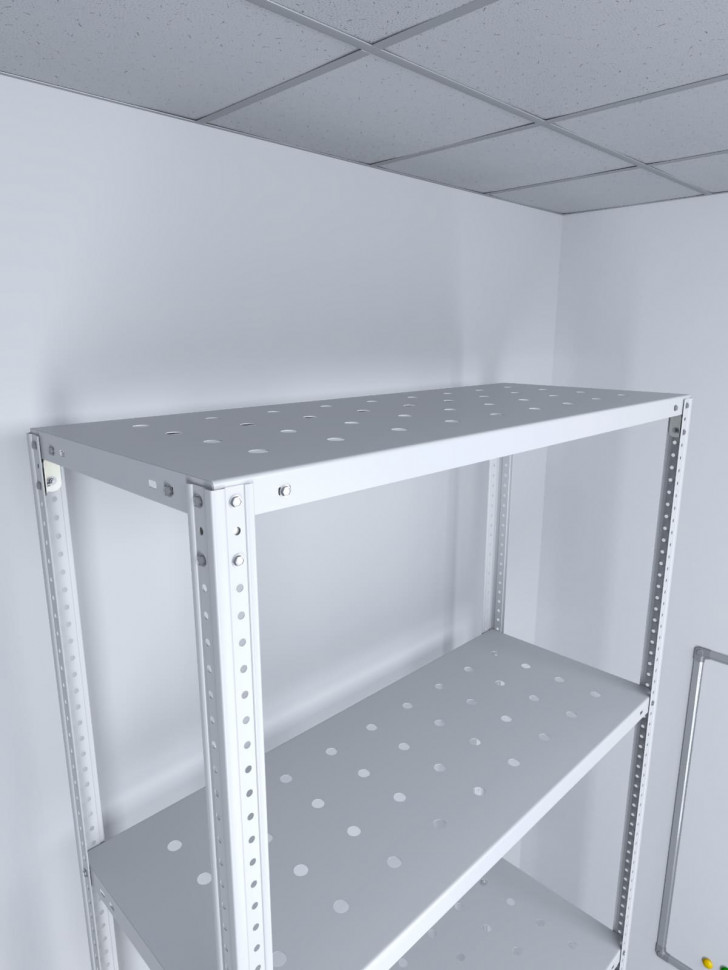 Стеллаж ТС Лайт перф. 2200х700х300 5 полок