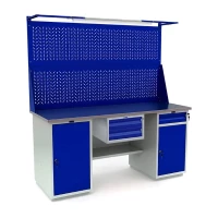Верстак металлический стационарный с освещением WT180.WD1/WD2.121