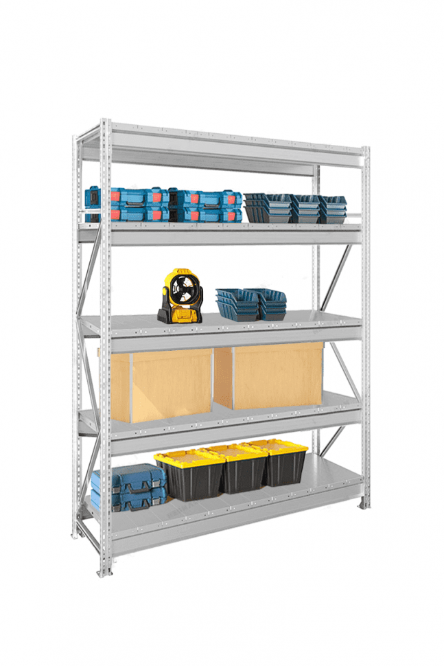 Стеллаж MS Pro Z 2500х1800х400 5 ярусов