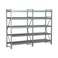 Стеллаж SGR-V 2000х2100х800 5 ярусов (рамы, балки, настил - цинк) ОС