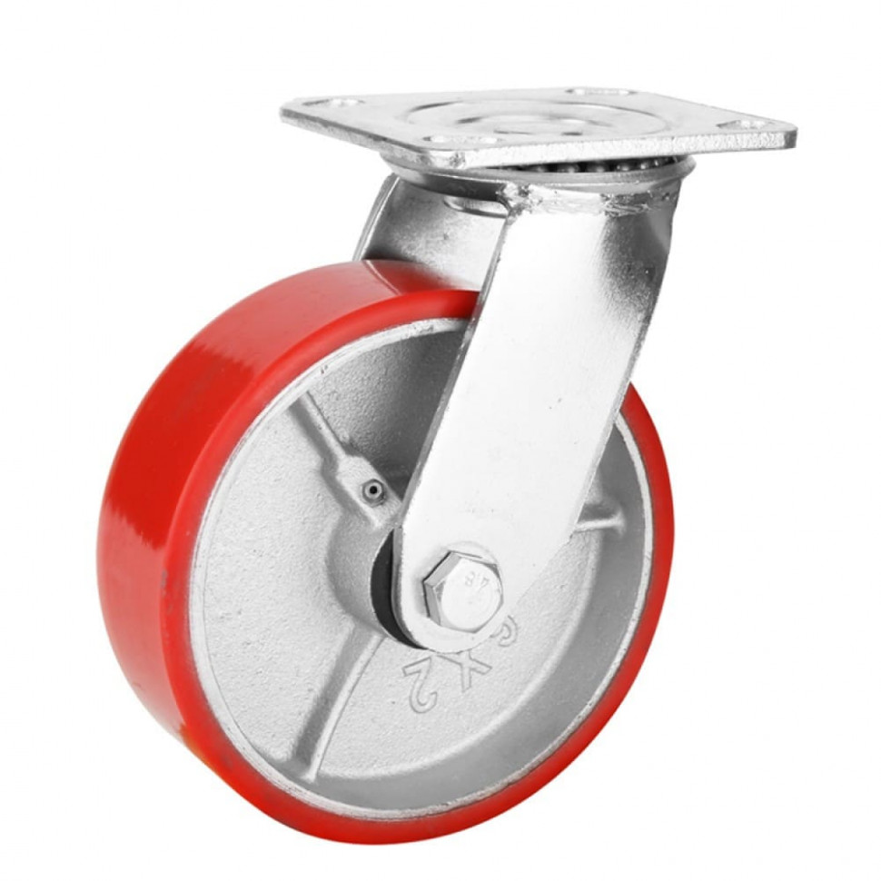 Колесо поворотное d=150 мм, полиуретан Колесо поворотное d=150 мм, полиуретан