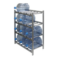 Стеллаж для воды Бомис-12 на 12 бутылей 19 л