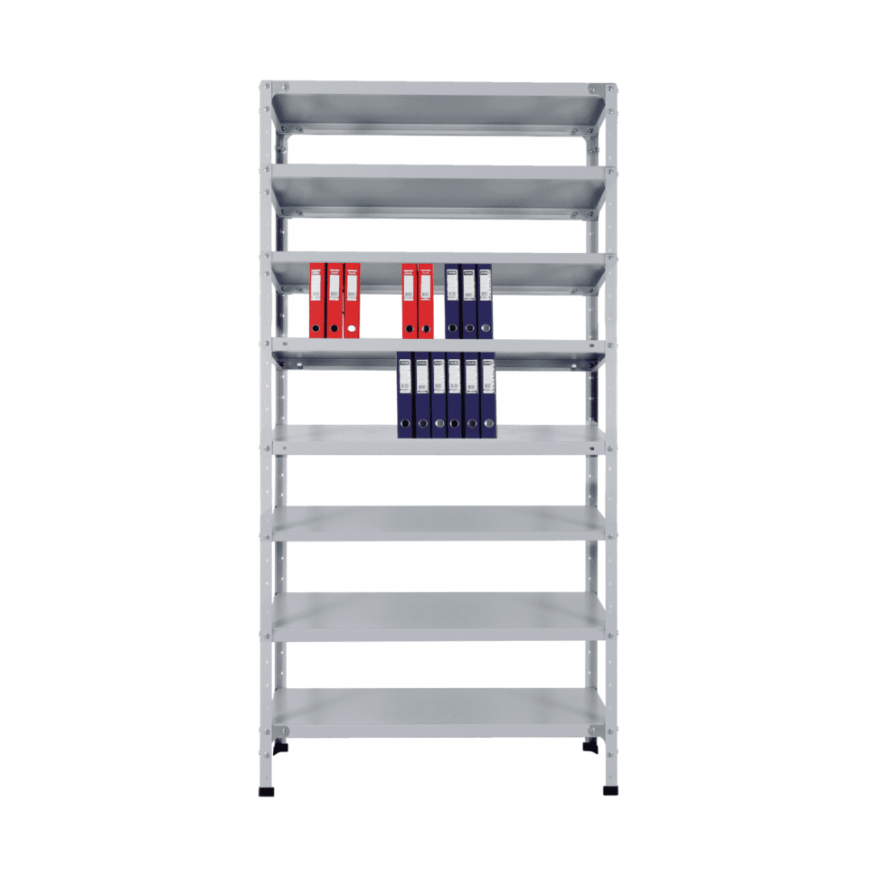 Стеллаж СТ-012 2200х1000х400 с 8 цинк полками до 200 кг