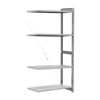 Стеллаж СК 2485х1066х800 с 4 полками ДС