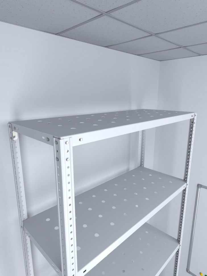 Стеллаж ТС Лайт перф. 3000х1000х600 6 полок