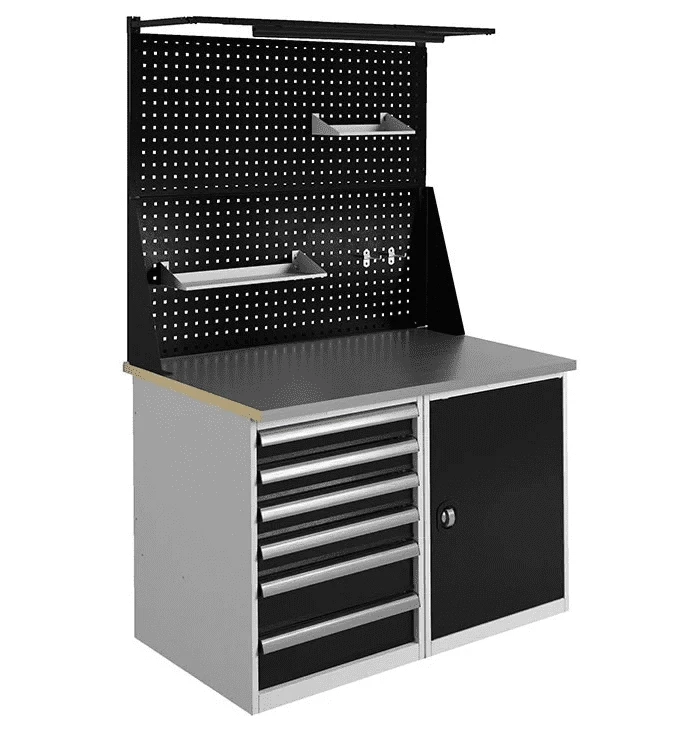 Верстак мини с двумя экранами рабочий WTH 120.T6/T1.021