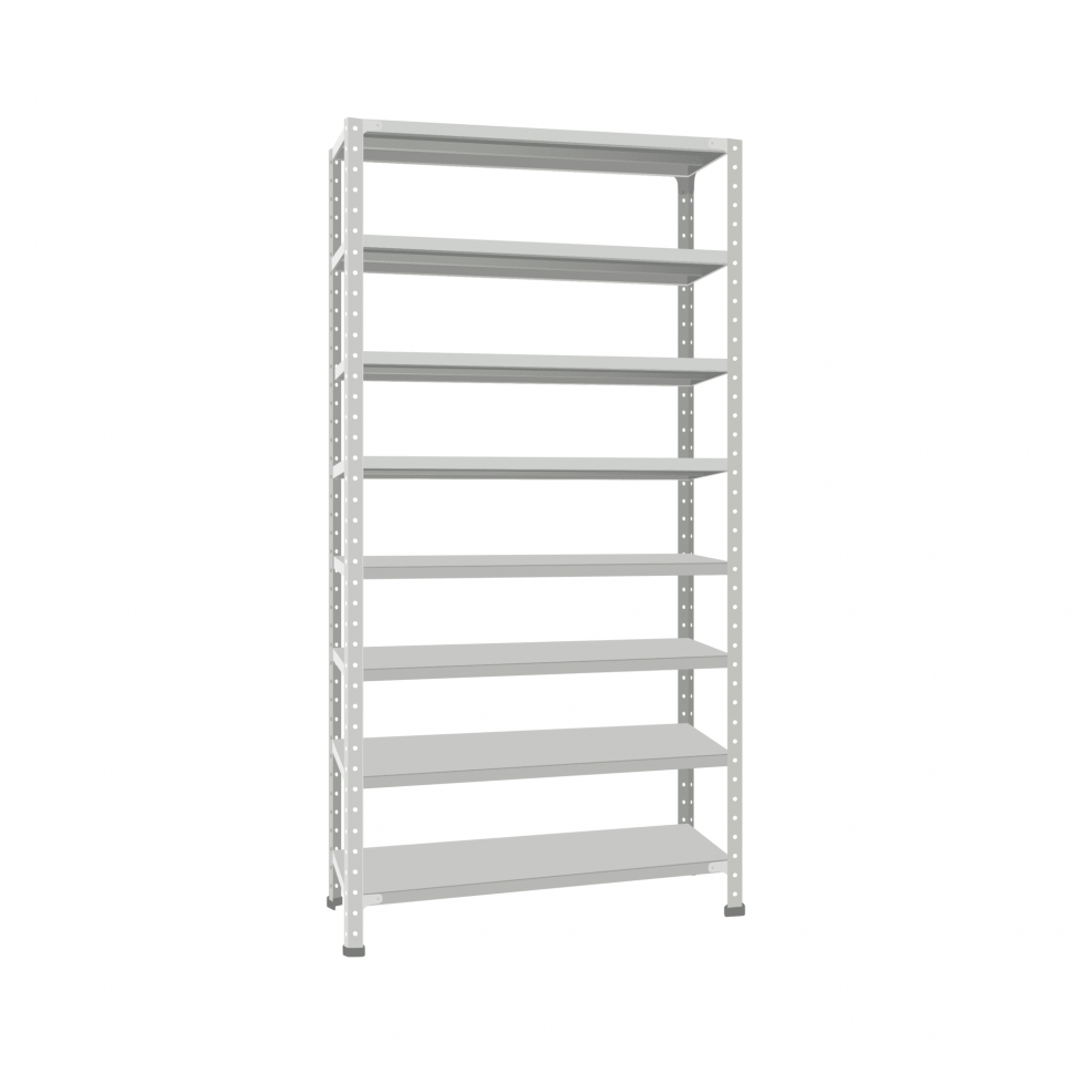 Стеллаж СТ-012 2000х700х500 с 8 цинк полками до 140 кг