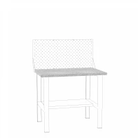 Настил Н-1.0 в сборе настил оцинкованный+МДФ