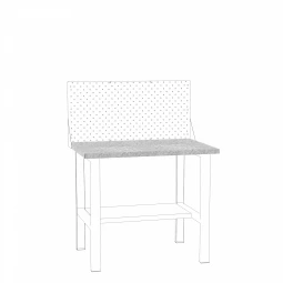 Настил Н-1.0 в сборе настил оцинкованный+МДФ