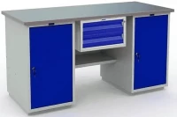 Верстак с полками и ящиками гаражный WT160.WD1/WD1.100
