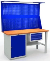 Верстак Практик с полками модульный W160.WS1/F2.121