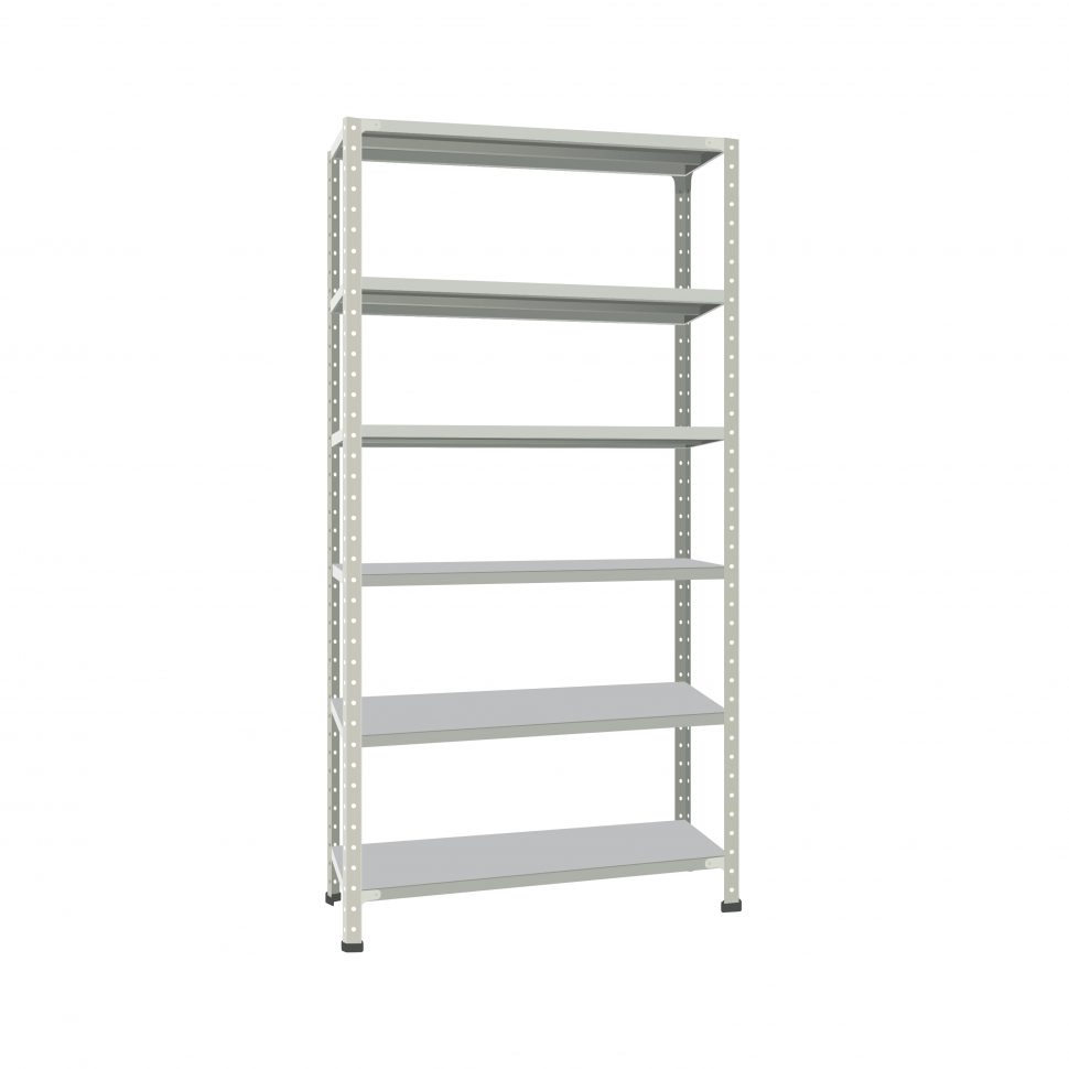Стеллаж СТ-012 1800х1000х600 с 6 полками до 250 кг Стеллаж СТ-012 1800х1000х600 с 6 полками до 250 кг