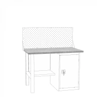 Настил Н-1.2 в сборе настил оцинкованный+МДФ