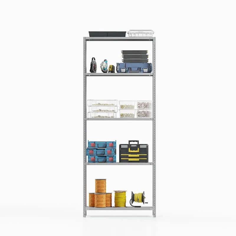 Стеллаж ТС-Лайт 3000х700х800 с 5 сплошными полками Стеллаж ТС-Лайт 3000х700х800 с 5 сплошными полками