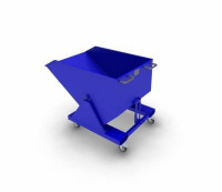 Контейнер  для сбора стружки ТИП2 (450 л) RAL 5005 