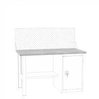 Настил Н-1.4 в сборе настил оцинкованный+МДФ