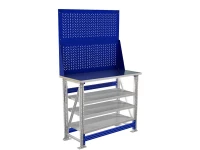 Верстак мини с перфопанелью модульный MT100.MF1/MF1.023