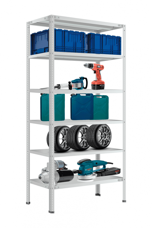 Стеллаж Титан МС-750 500х1500х600 мм 6 полок