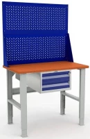 Верстак Практик с подвесным ящиком усиленный W120.F2/F2.120