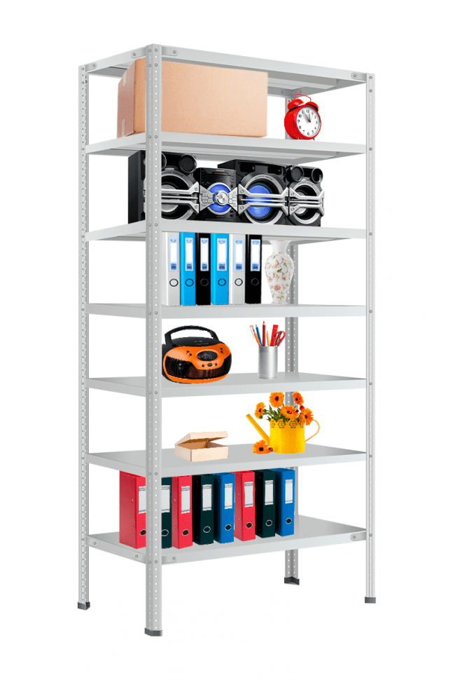 Стеллаж Титан МС-500 500х1000х300 мм 7 полок