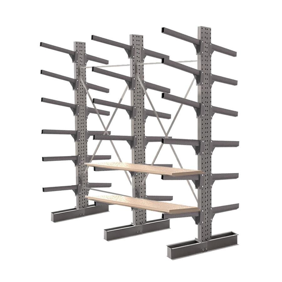 Стеллаж консольный двухсторонний КСр 2500х3294х1600 6 ярусов