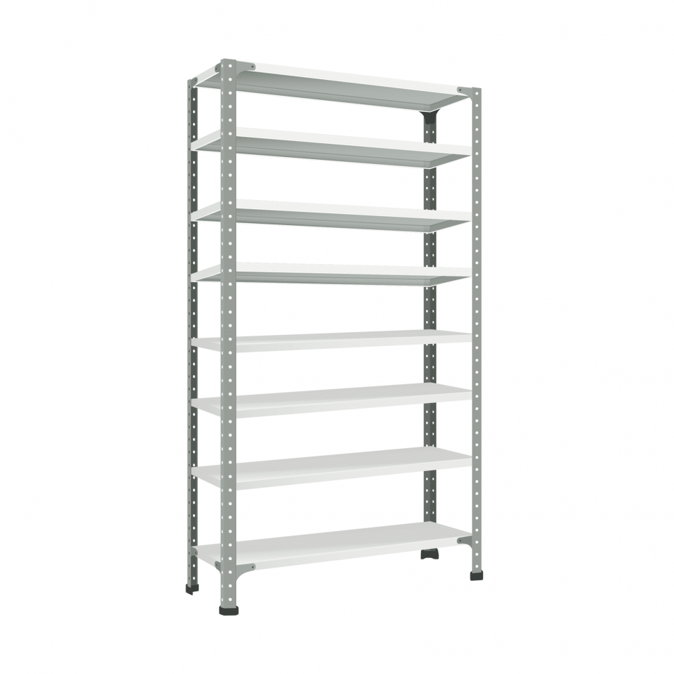 Стеллаж СТ-012 ESD 2000х1000х400 с 8 полками до 200 кг