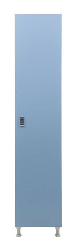 Шкаф для раздевалок WL 11-40 EL голубой/белый