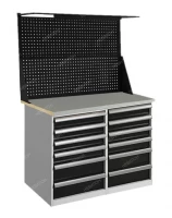 Верстак мини с двумя экранами и ящиками WTS 120.PТ6.Т6.021