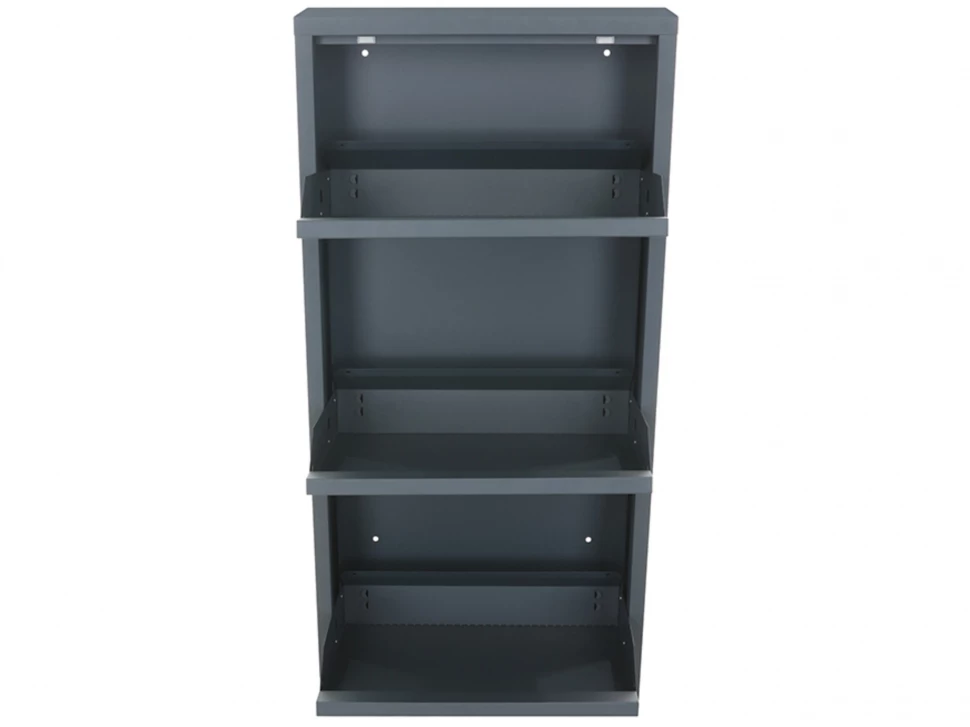 Металлическая обувница 3 полки Практик ОМ-3 Металлическая обувница 3 полки Практик ОМ-3