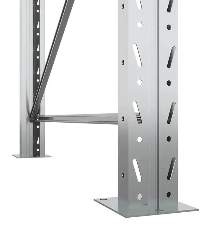 Стеллаж паллетный 2000х2700х1100 1 ярус (Р100.1.5Б120.1.5)