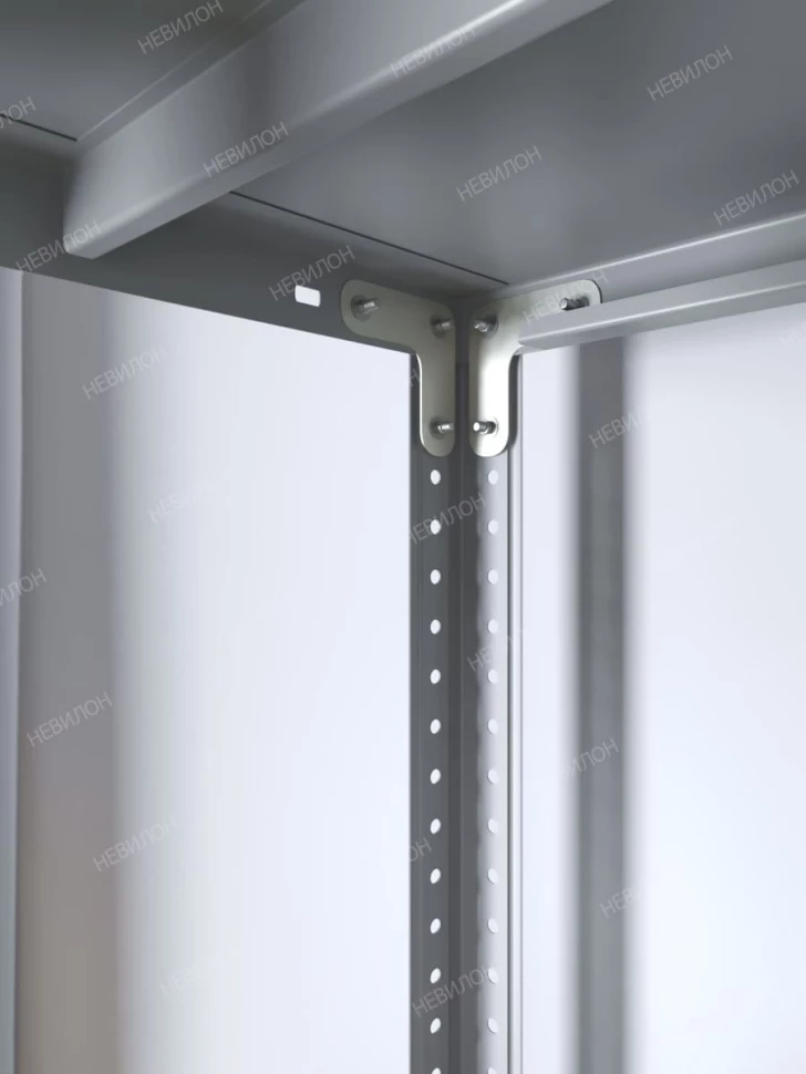 Стеллаж угловой МС 1500х1800х1800/600 мм 4 яруса Стеллаж угловой МС 1500х1800х1800/600 мм 4 яруса