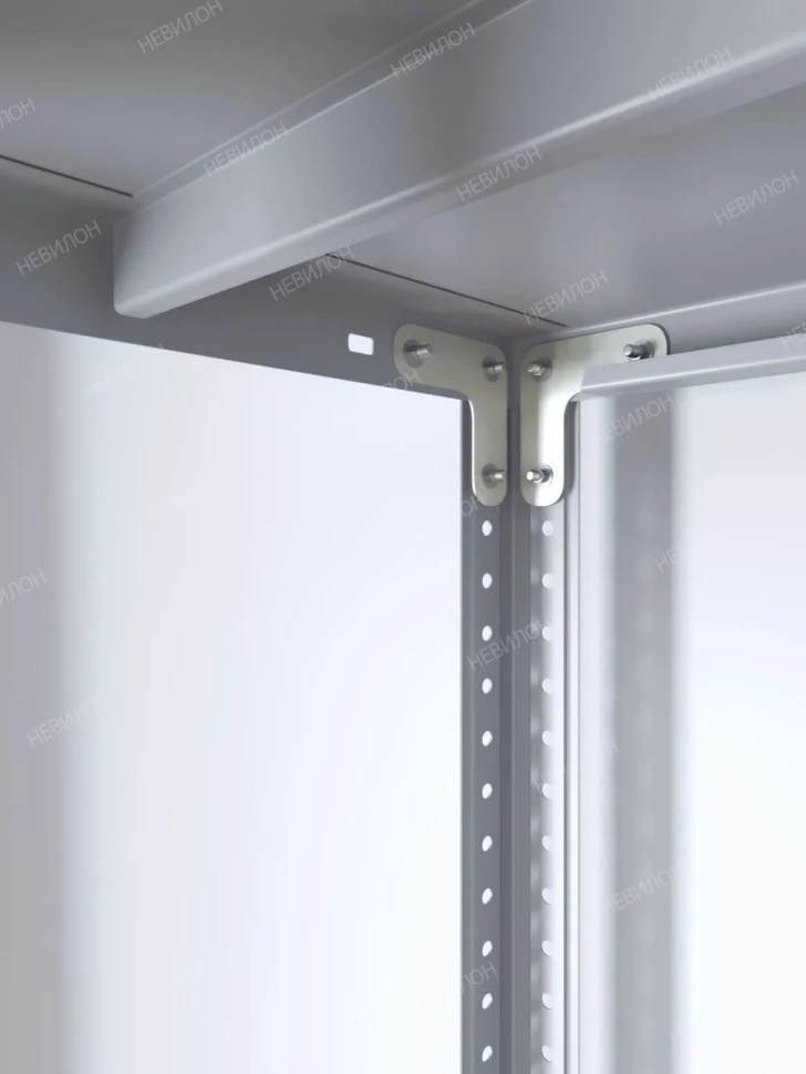 Стеллаж угловой МС 2500х1500х1500/600 мм 3 яруса