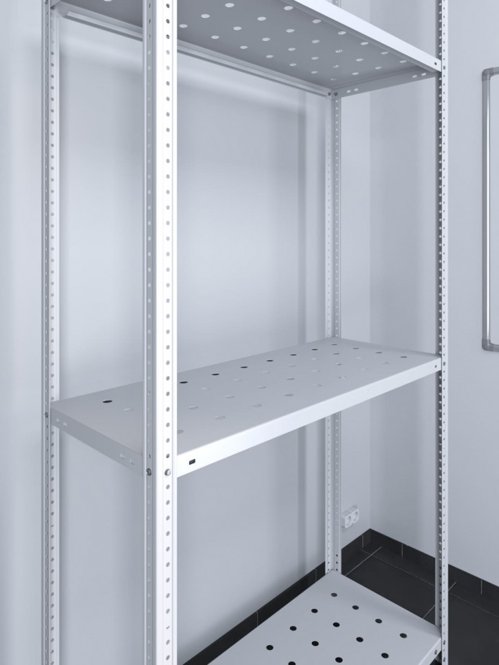 Стеллаж ТС Лайт перф. 2500х1000х500 4 полки