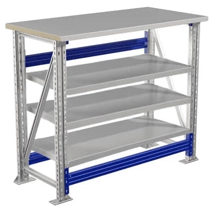 Верстак мини с полками модульный MT100.MF1/MF1.003