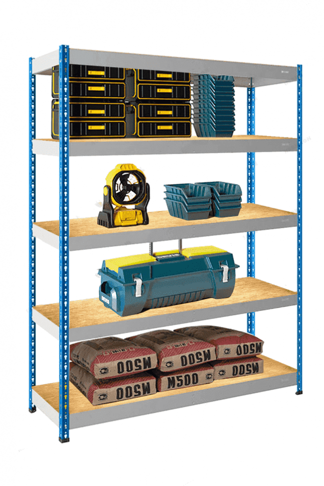 Стеллаж SB 2000х1525х610 5 ярусов